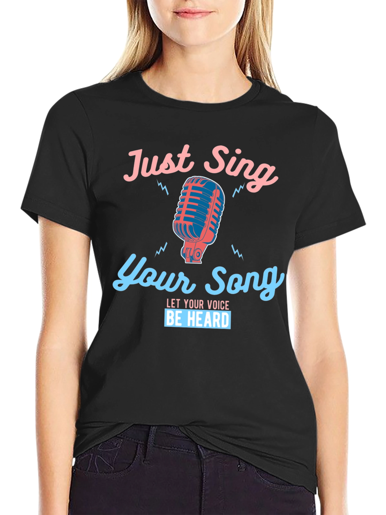 Just Sing Your Song Graphic Tee