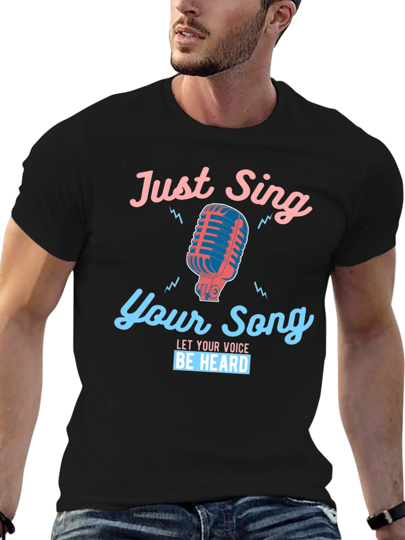 Just Sing Your Song Graphic Tee