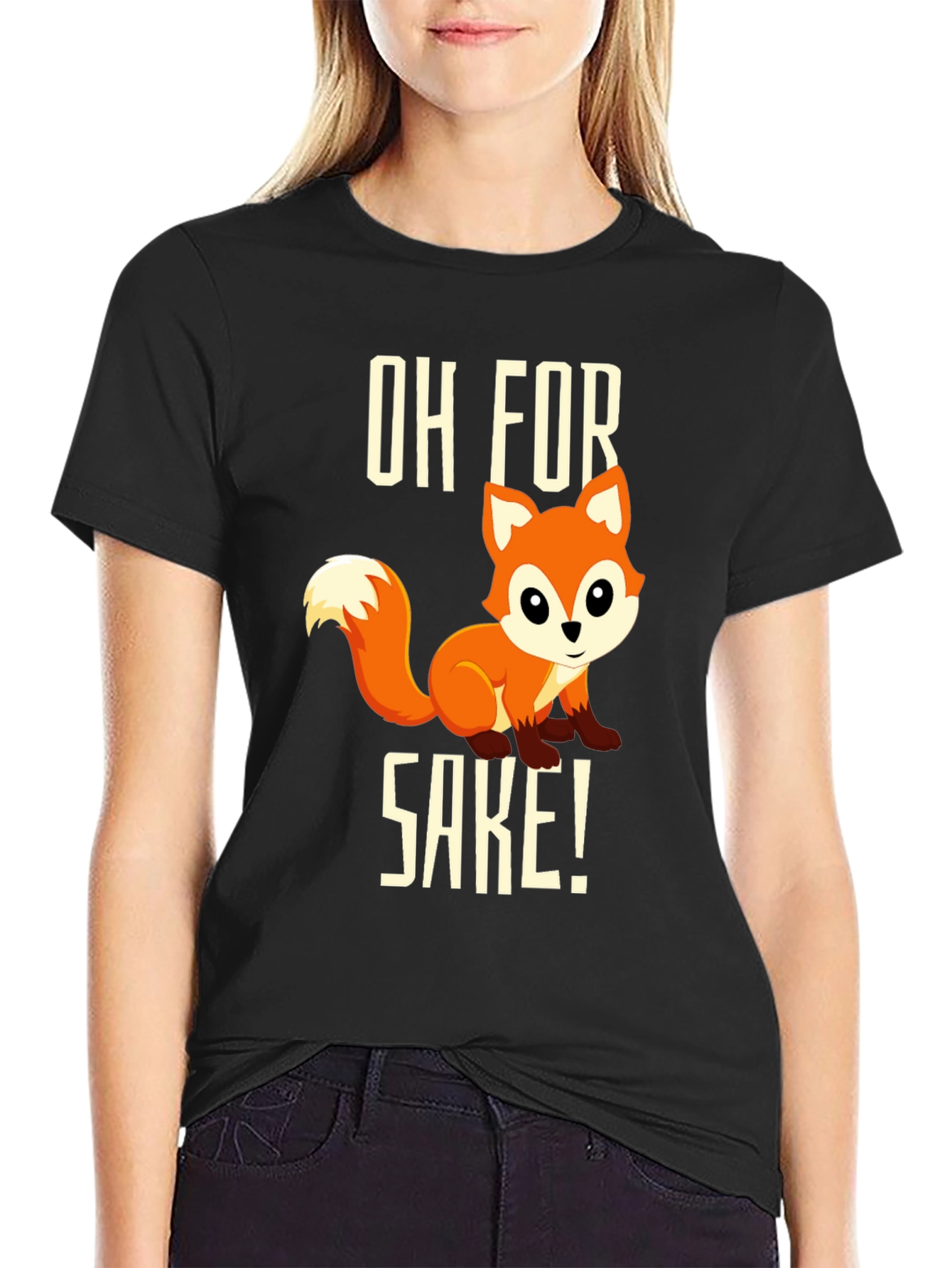 Oh For Fox Sake T-Shirt - Funny Cute Animal Tee