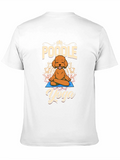 Poodle Yoga T-Shirt - Meditating Dog Tee