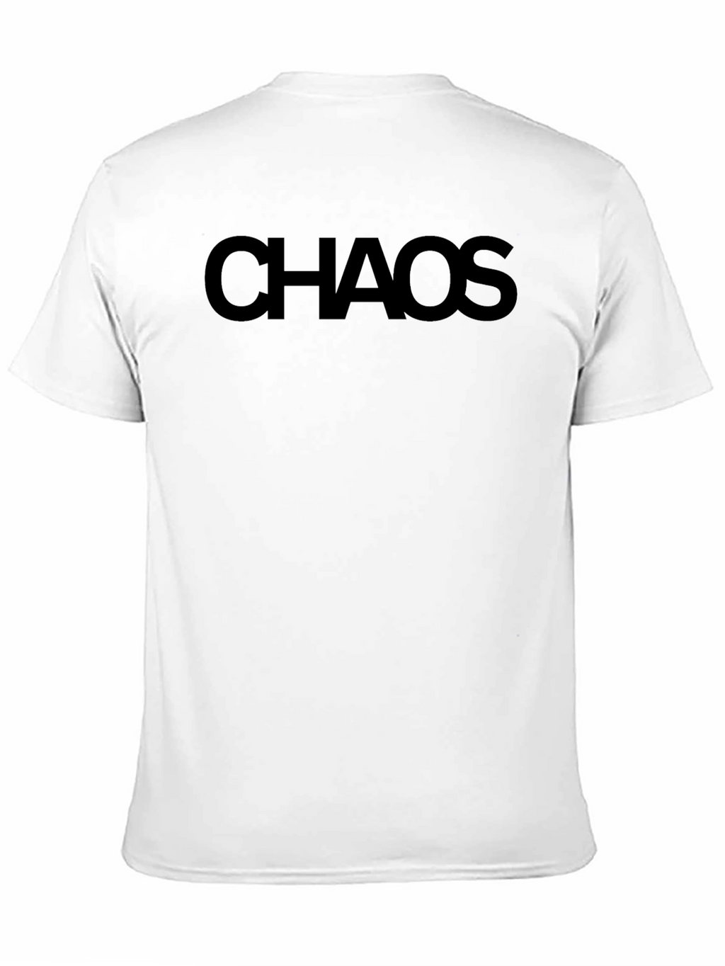 Chaos Black T-Shirt - Bold Graphic Tee