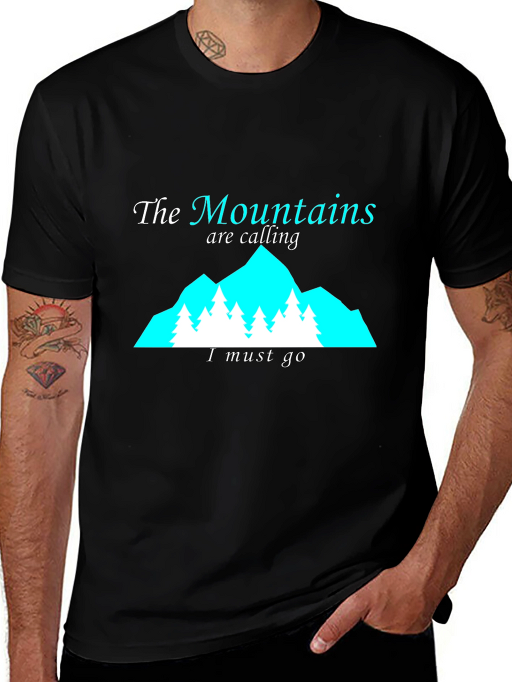 Mountains are Calling Graphic Tee