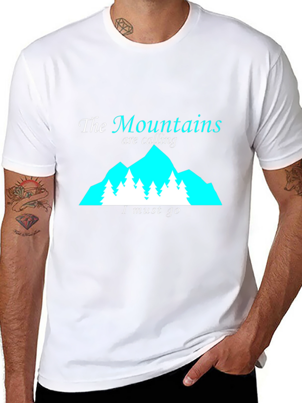 Mountains are Calling Graphic Tee