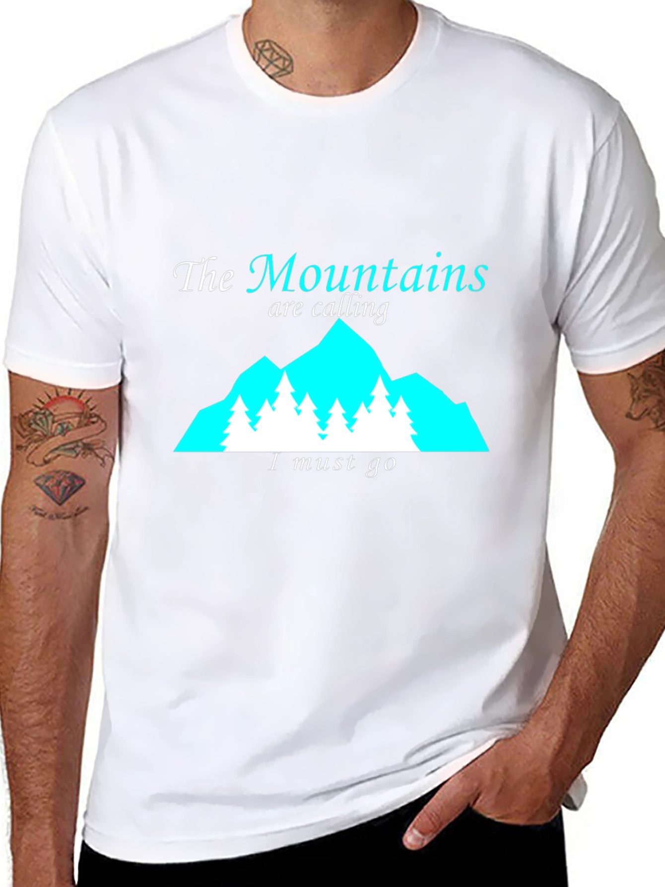 Mountains are Calling Graphic Tee