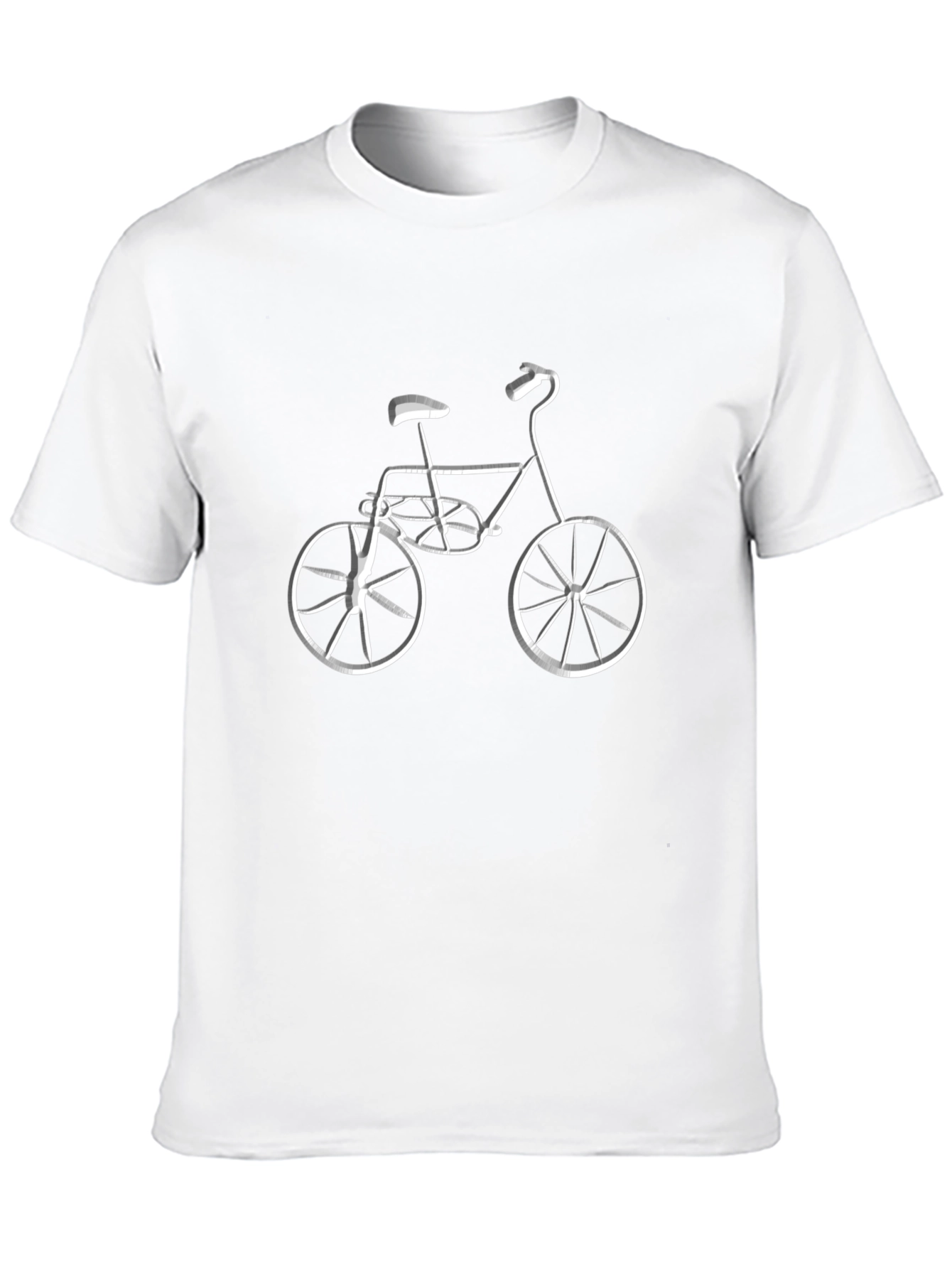 Bike Graphic Tee - Stylish Mens T-Shirt