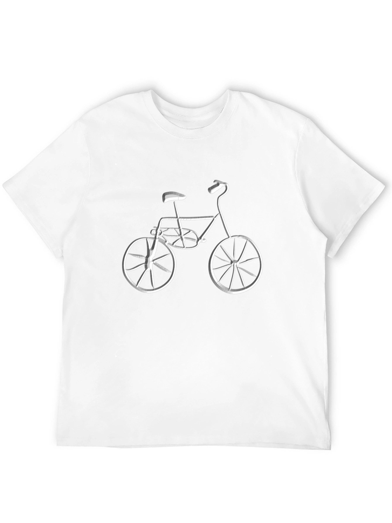 Bike Graphic Tee - Stylish Mens T-Shirt