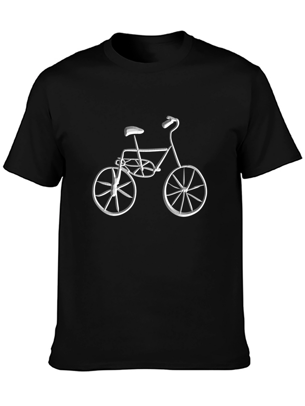 Bike Graphic Tee - Stylish Mens T-Shirt