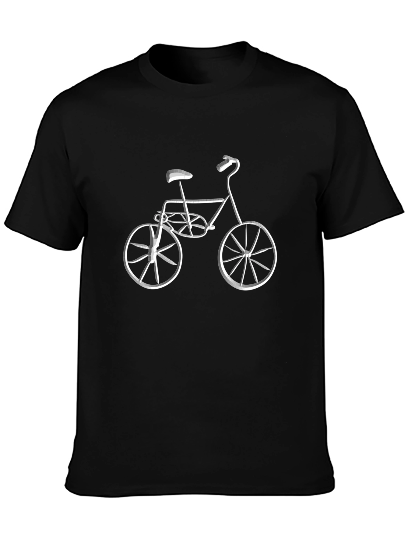 Bike Graphic Tee - Stylish Mens T-Shirt