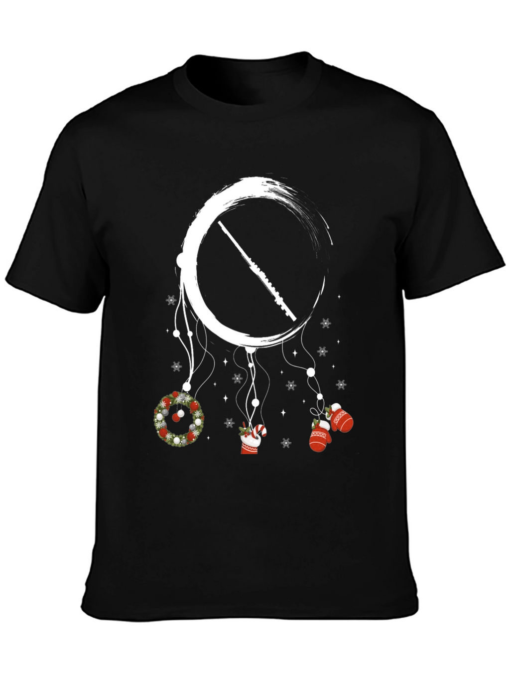 Holiday Flute Dreamcatcher T-Shirt