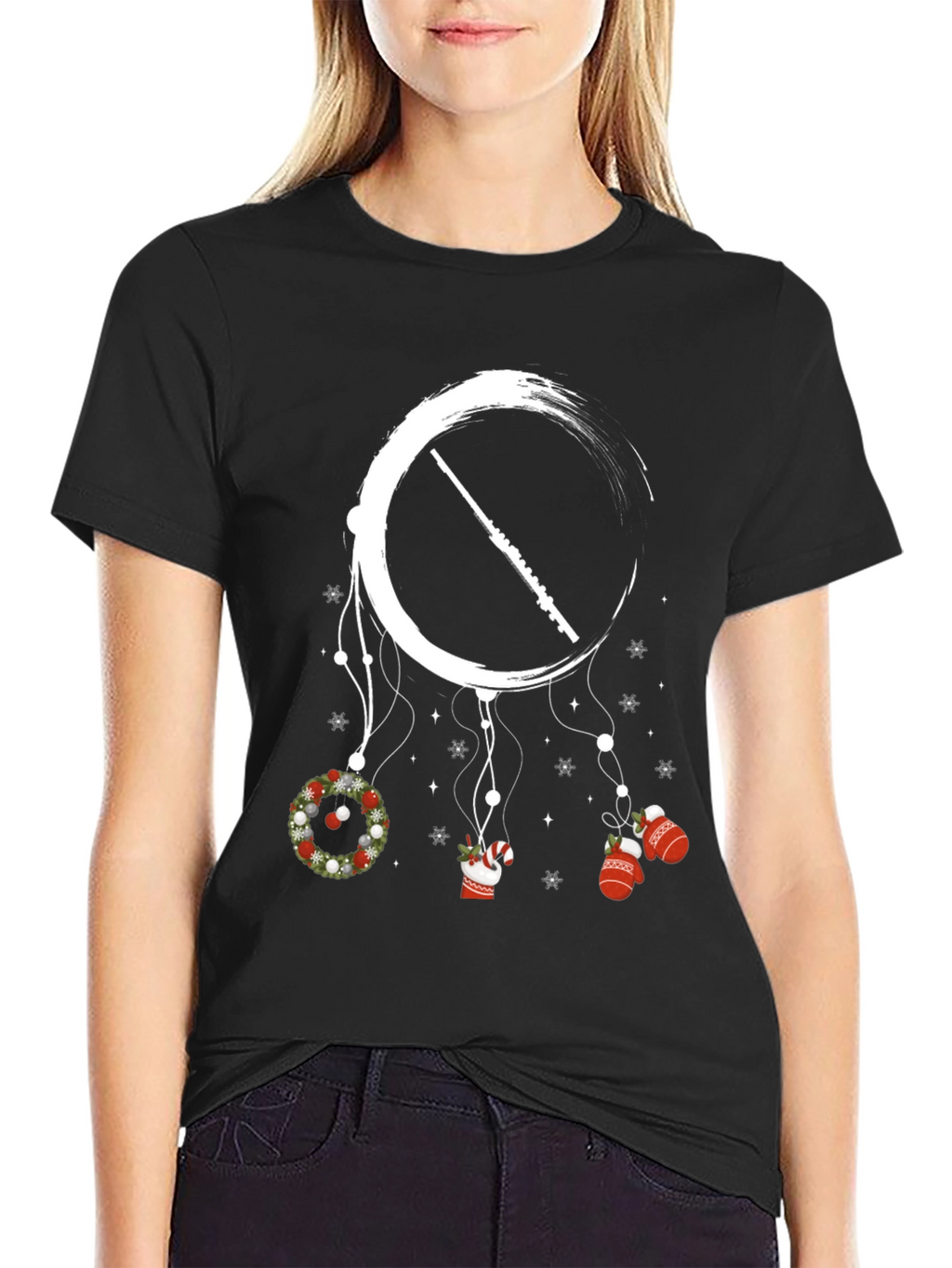 Holiday Flute Dreamcatcher T-Shirt