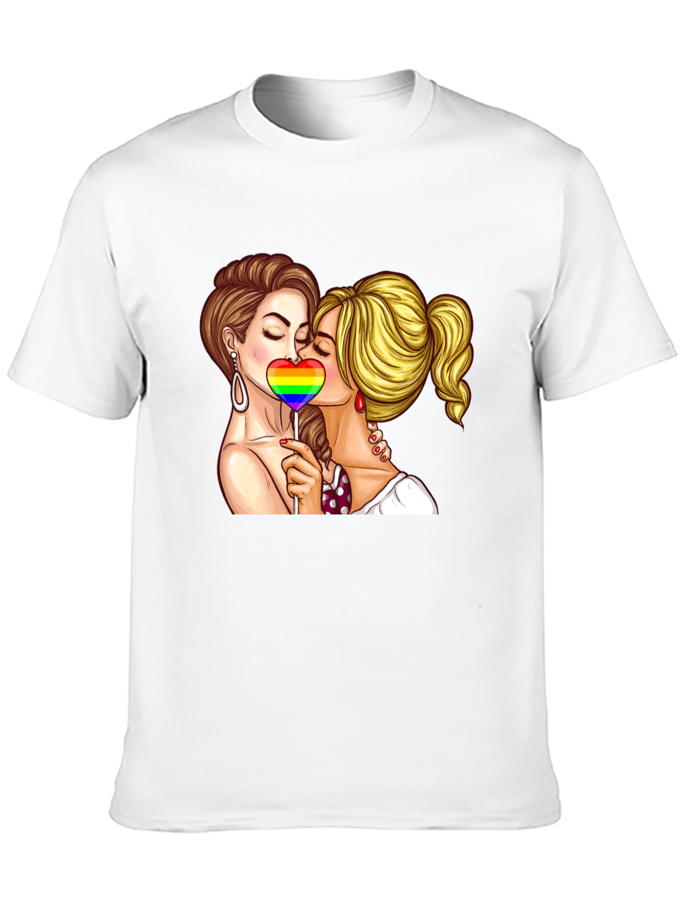 LGBT Pride Kissing T-Shirt