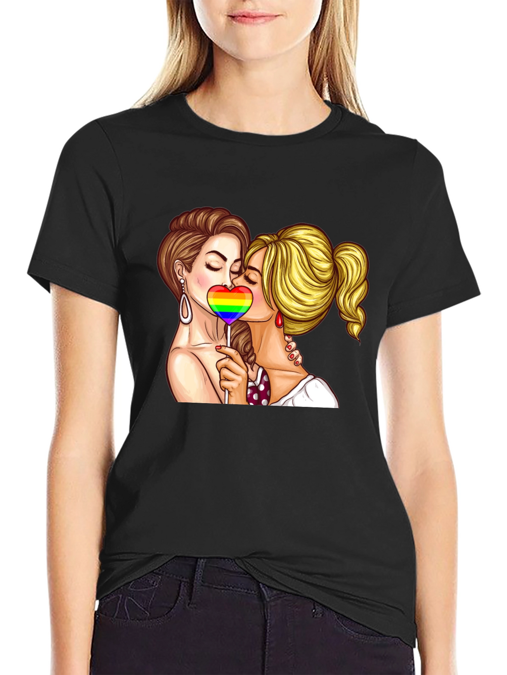 LGBT Pride Kissing T-Shirt