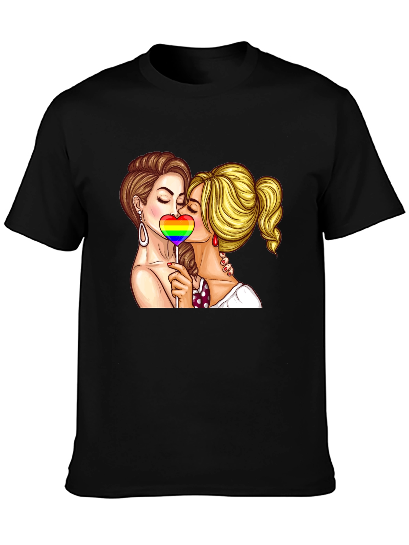 LGBT Pride Kissing T-Shirt