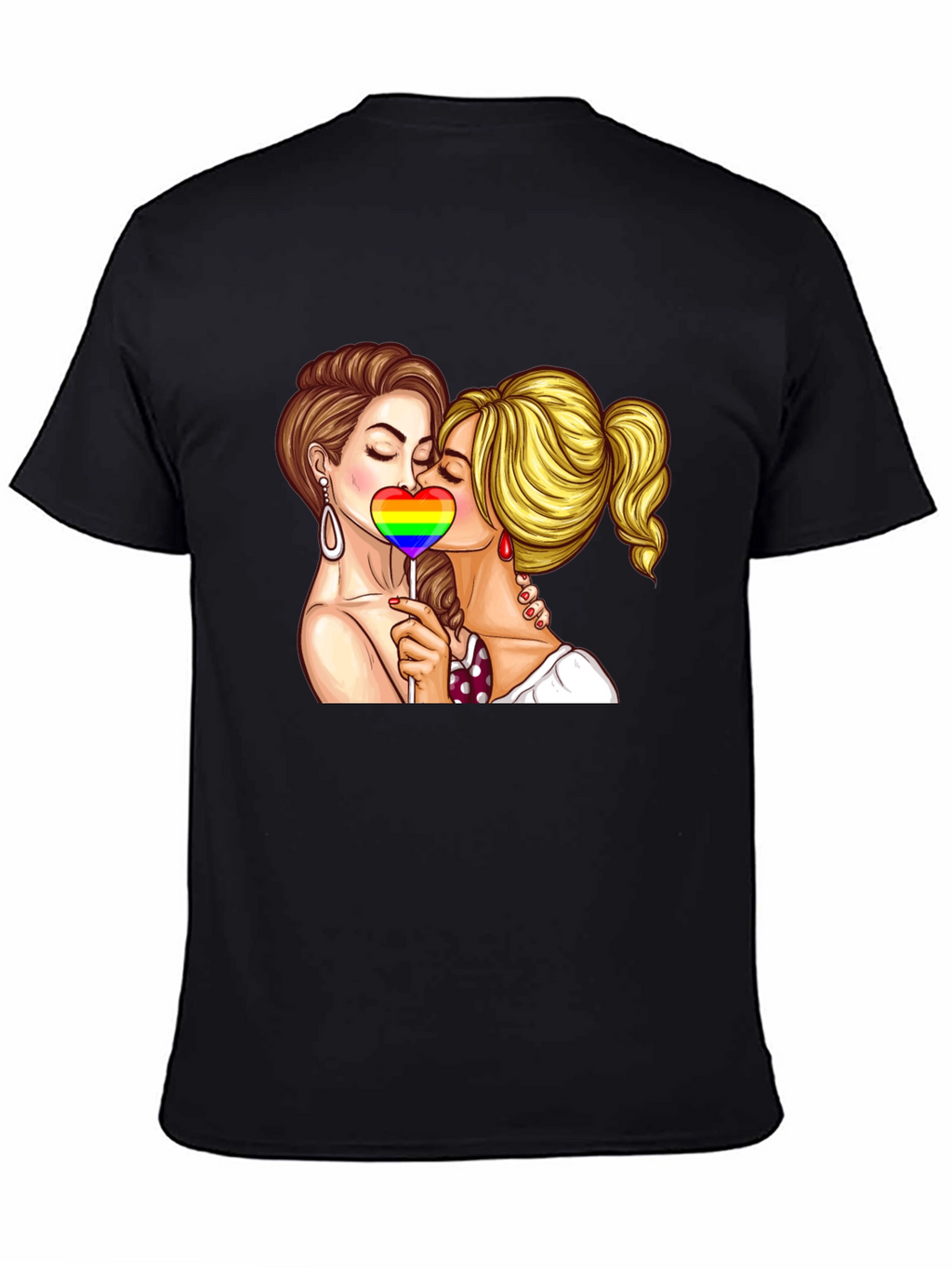 LGBT Pride Kissing T-Shirt