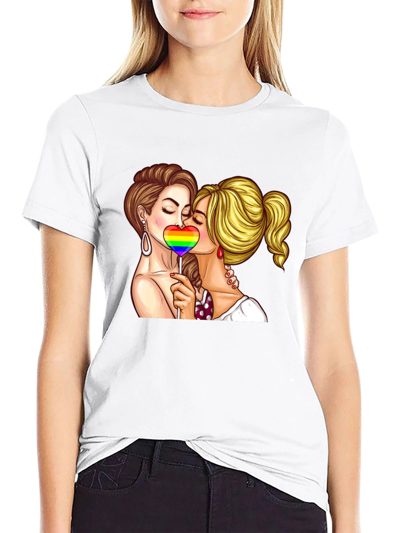 LGBT Pride Kissing T-Shirt