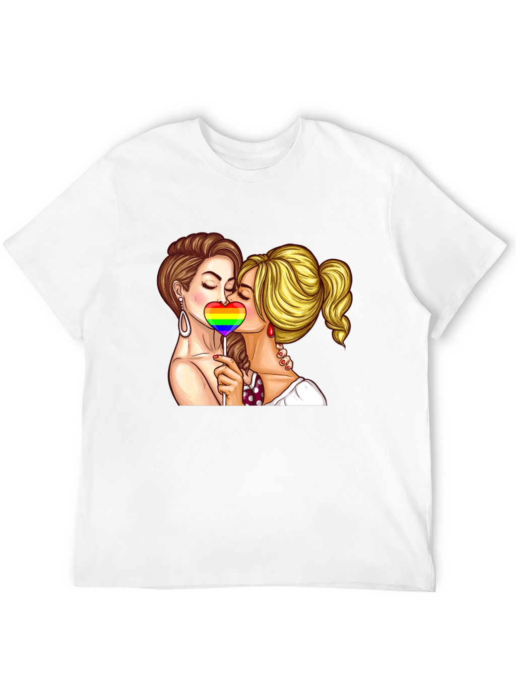 LGBT Pride Kissing T-Shirt