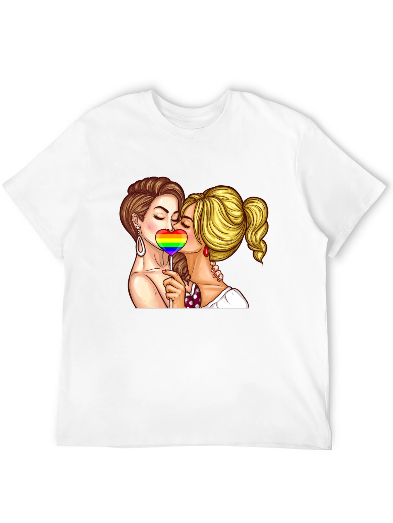 LGBT Pride Kissing T-Shirt