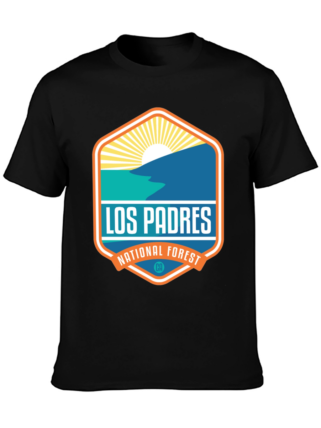 Los Padres National Forest Graphic T-Shirt