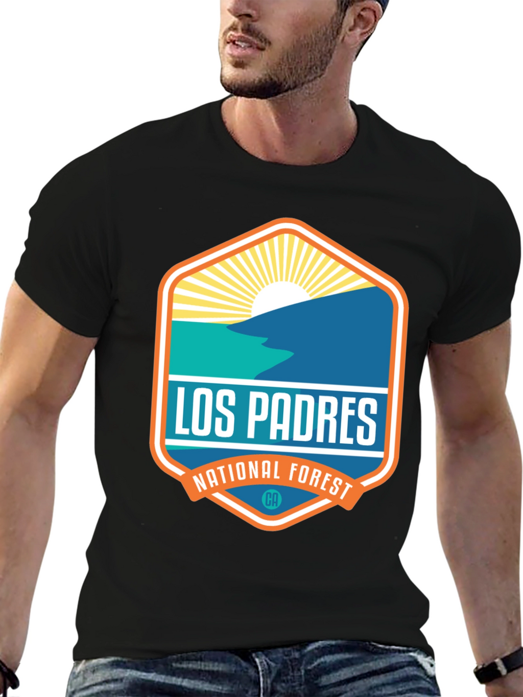 Los Padres National Forest Graphic T-Shirt
