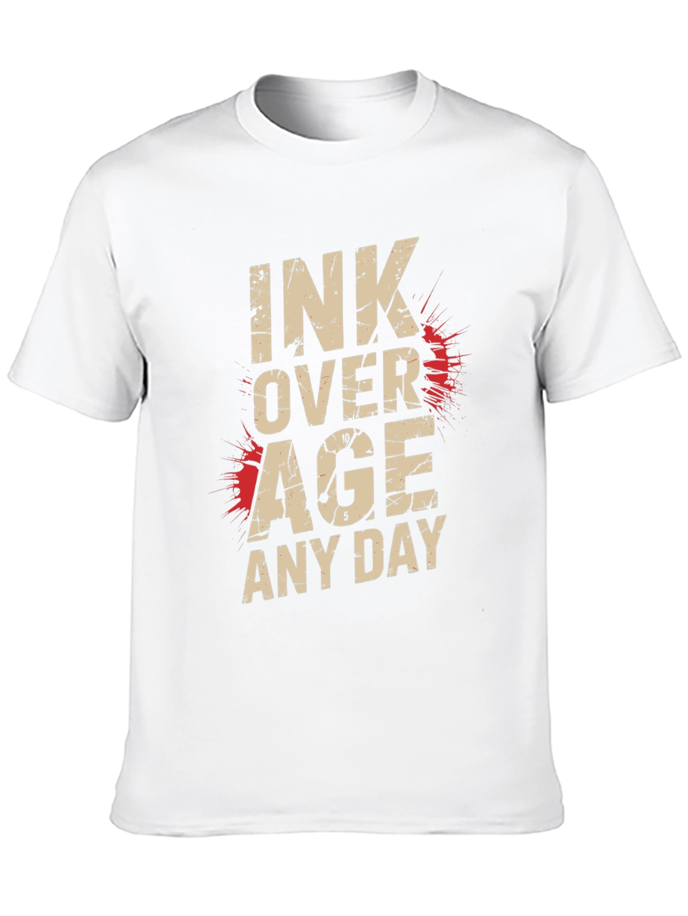 Ink Over Age Tee - Unique Graphic T-Shirt