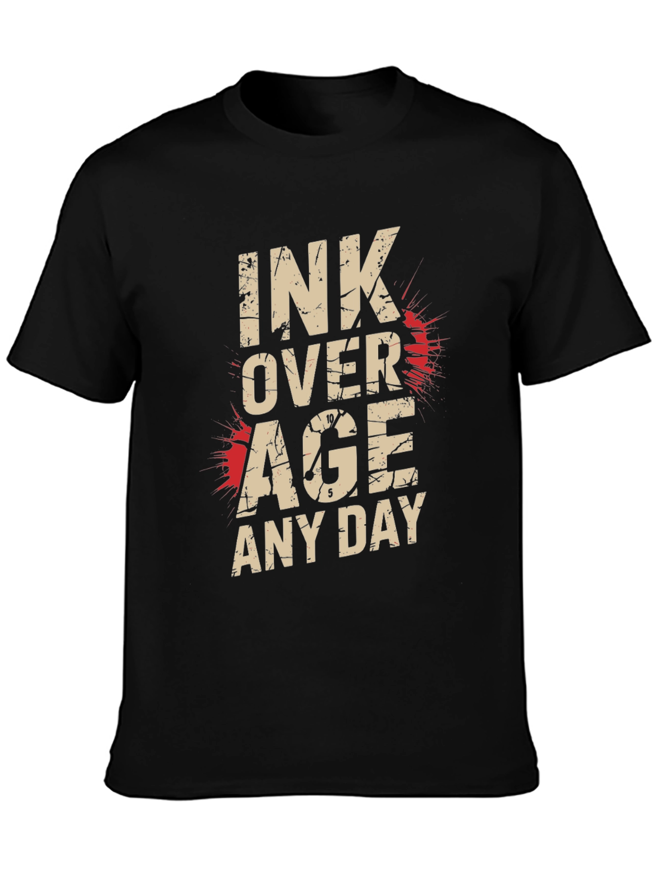 Ink Over Age Tee - Unique Graphic T-Shirt