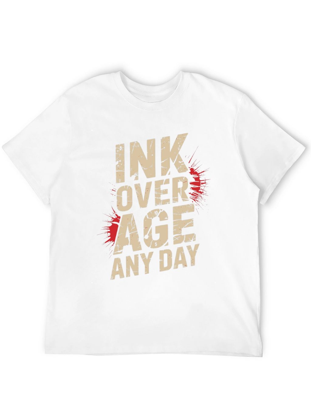 Ink Over Age Tee - Unique Graphic T-Shirt