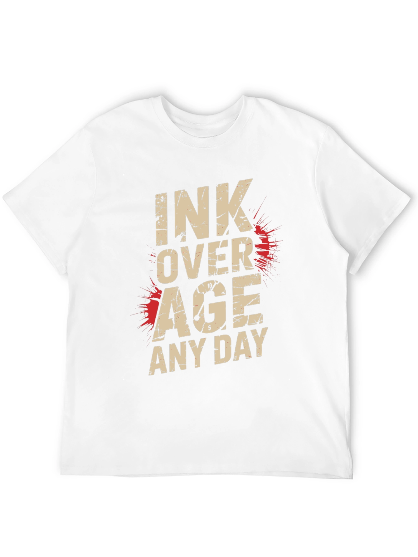Ink Over Age Tee - Unique Graphic T-Shirt