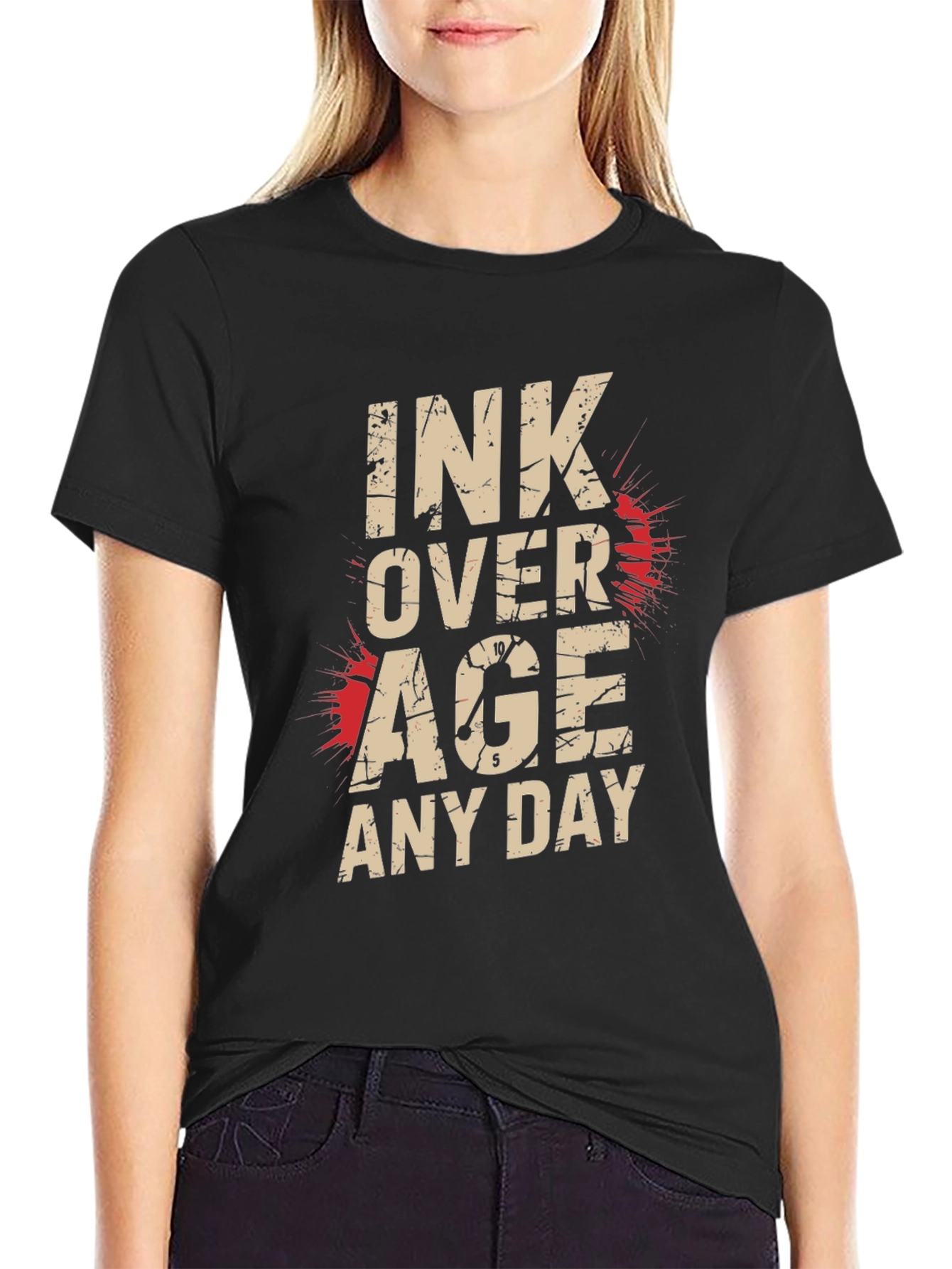 Ink Over Age Tee - Unique Graphic T-Shirt