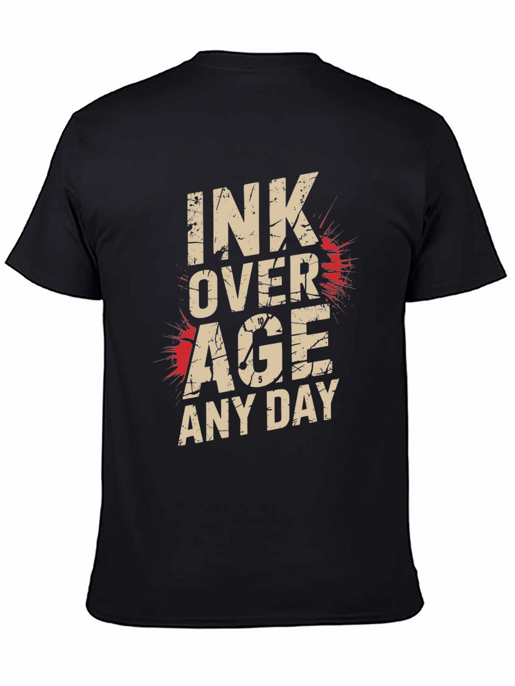 Ink Over Age Tee - Unique Graphic T-Shirt