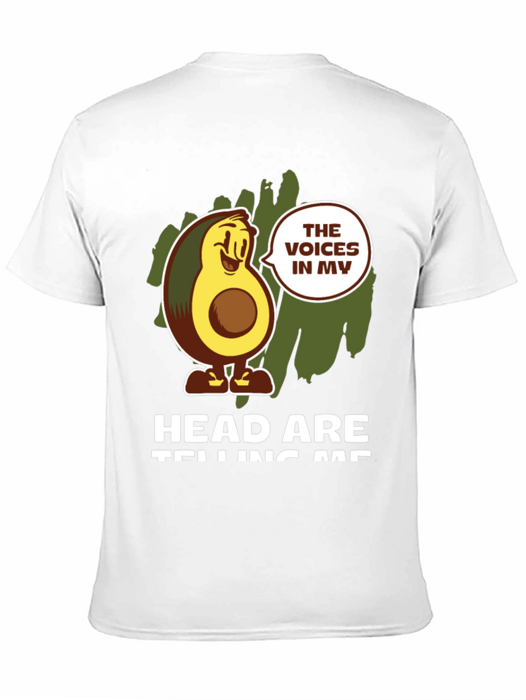Avocado Voices Graphic T-Shirt