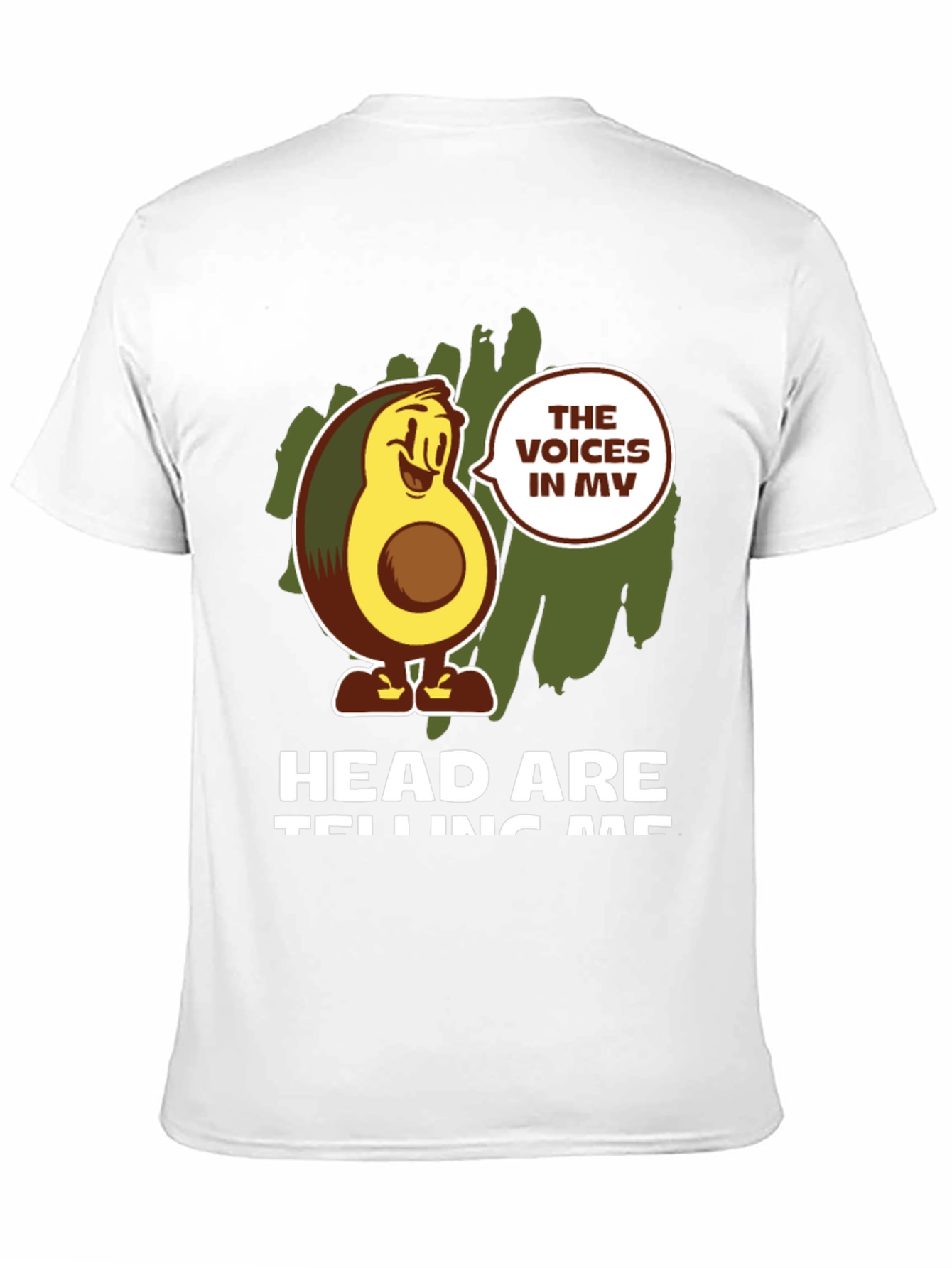 Avocado Voices Graphic T-Shirt