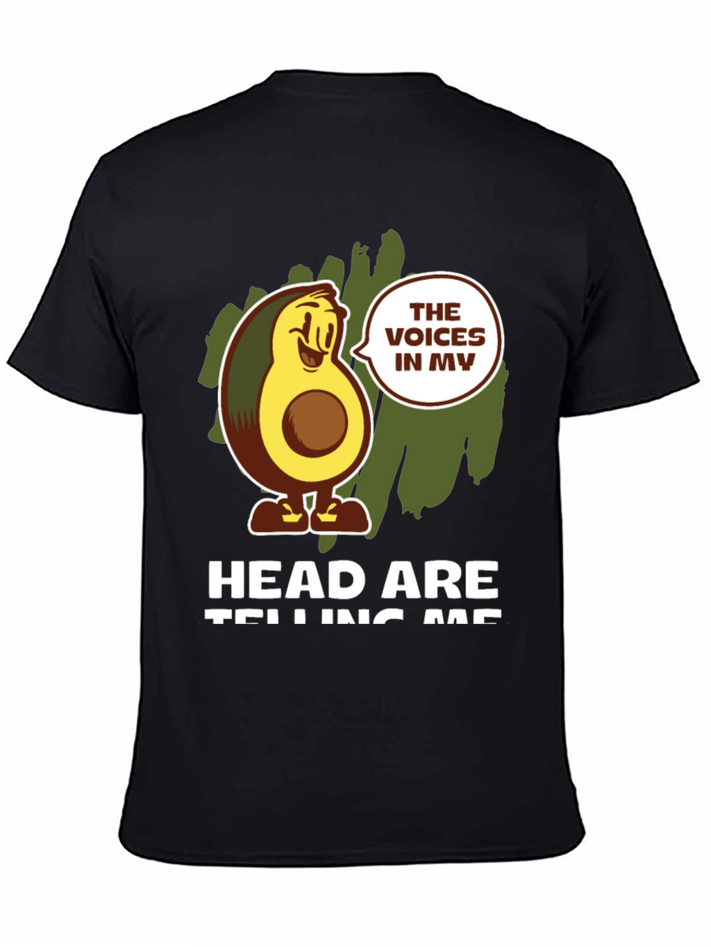 Avocado Voices Graphic T-Shirt