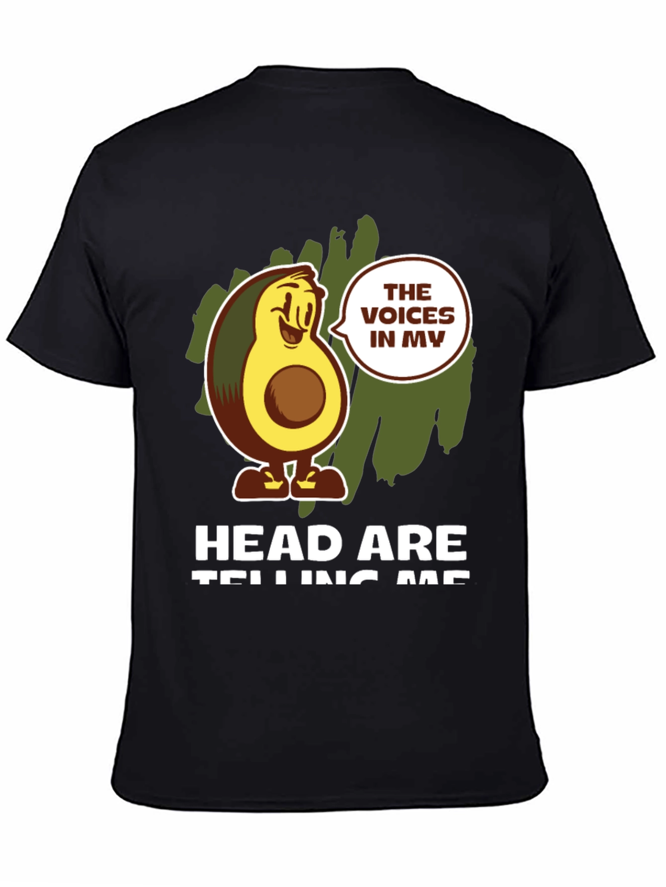 Avocado Voices Graphic T-Shirt