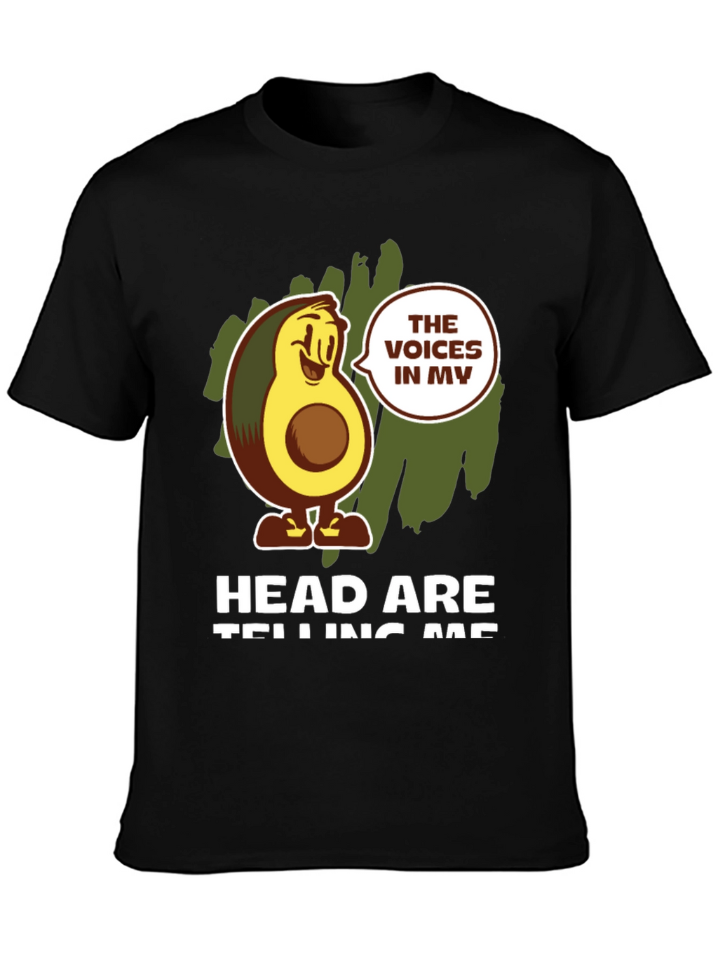 Avocado Voices Graphic T-Shirt