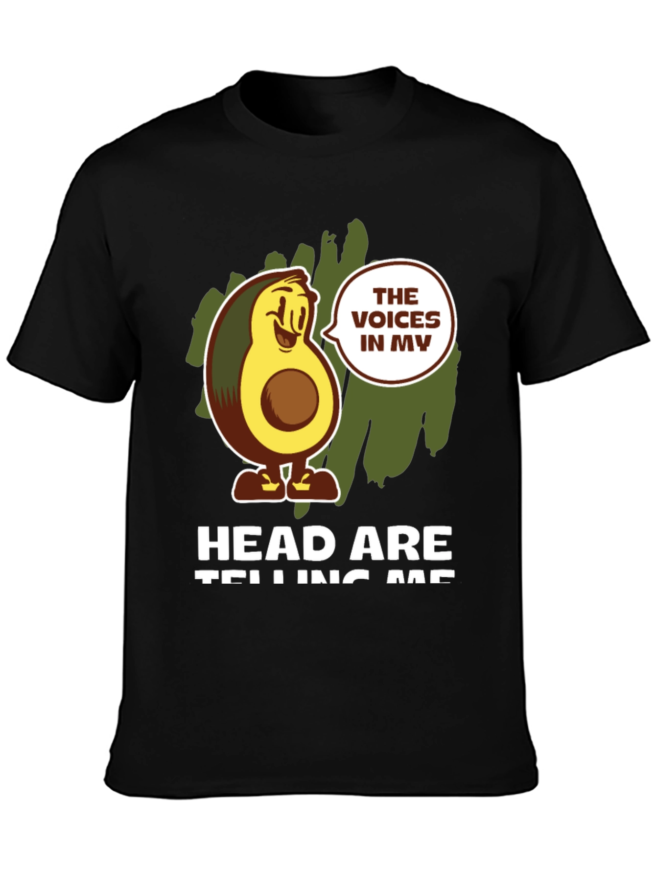 Avocado Voices Graphic T-Shirt