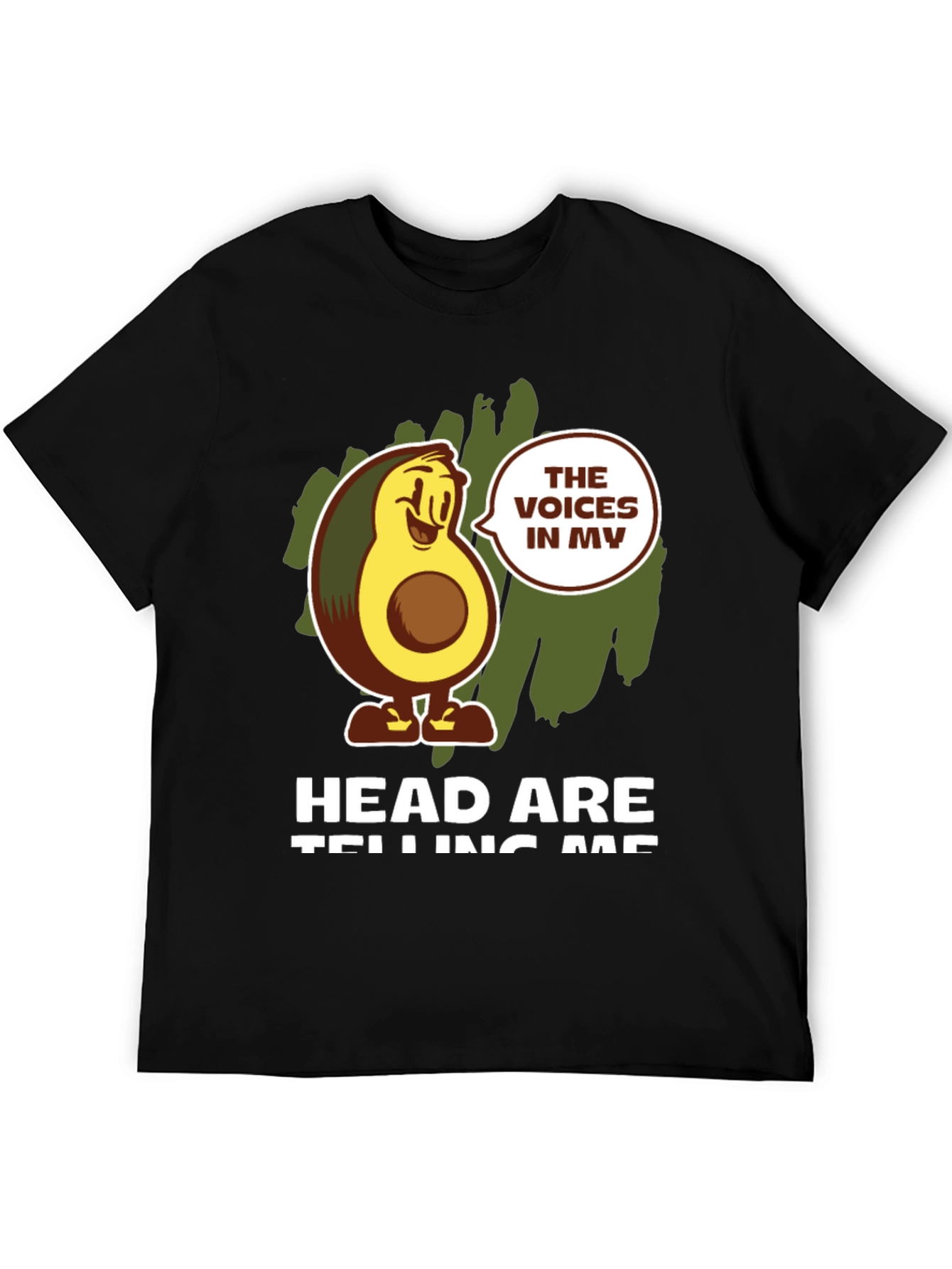 Avocado Voices Graphic T-Shirt