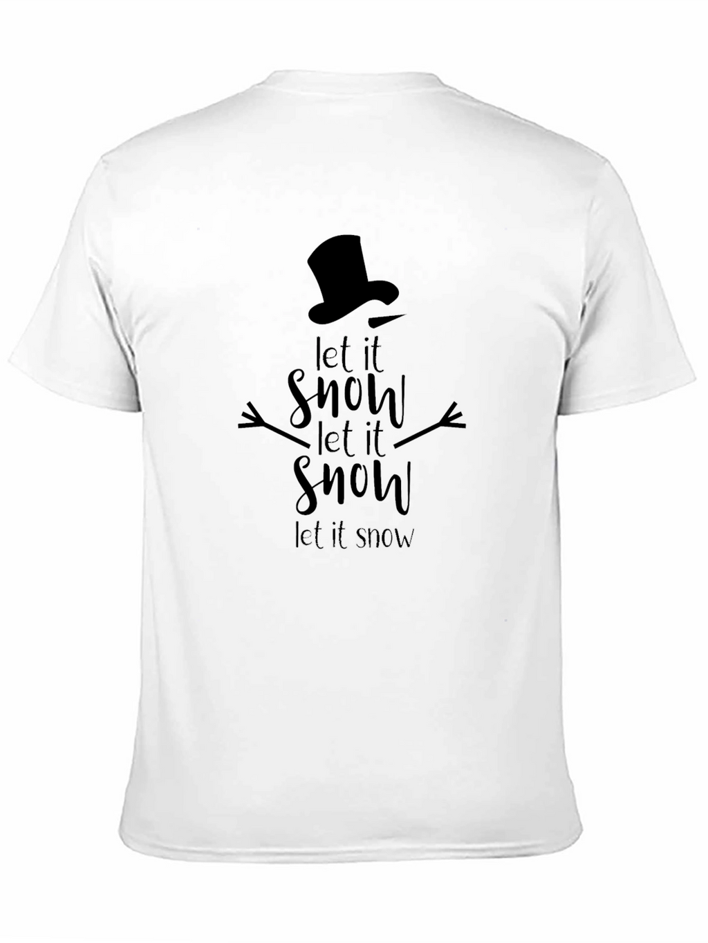 Let it Snow Graphic Tee - Holiday Themed Shirt