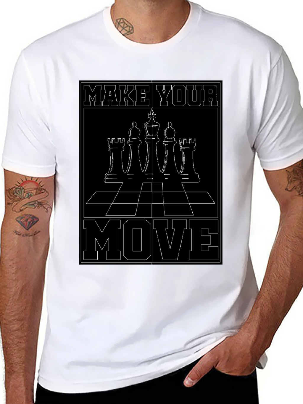 Make Your Move Chess Graphic Tee