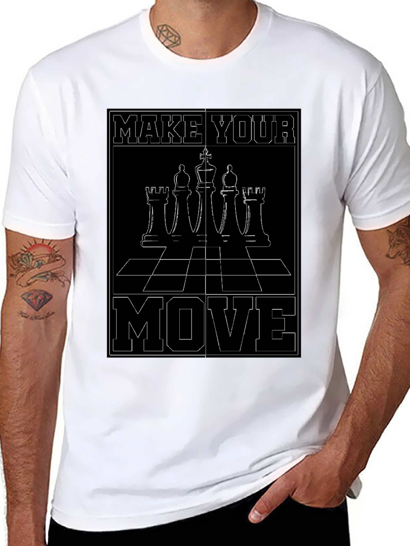 Make Your Move Chess Graphic Tee