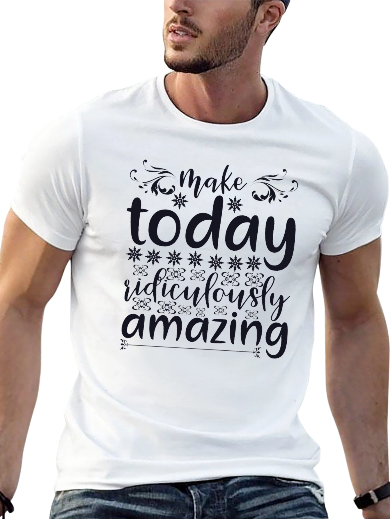 Today Only Amazingly Awesome Black Tee