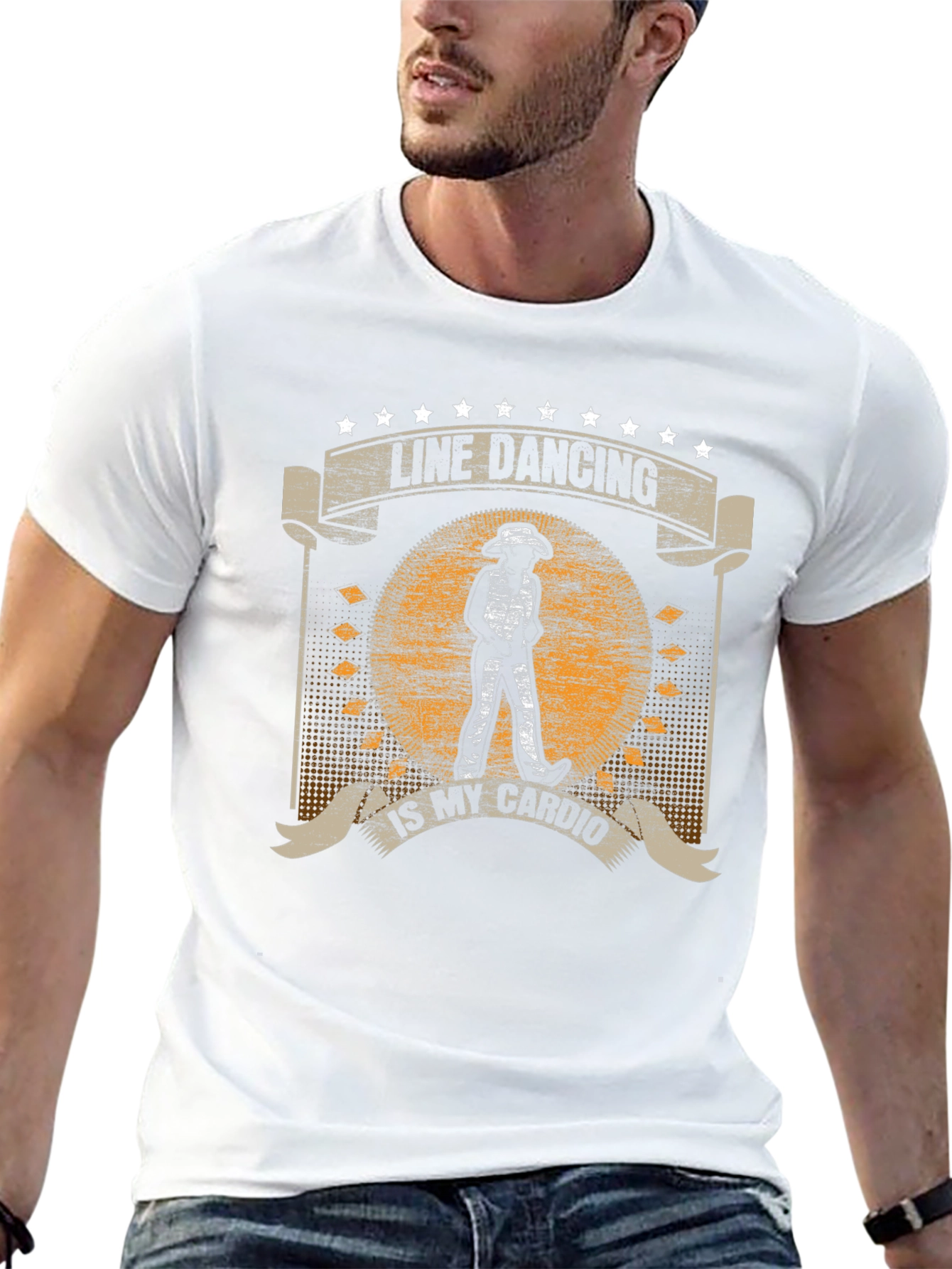 Line Dancing Cardio Graphic Tee