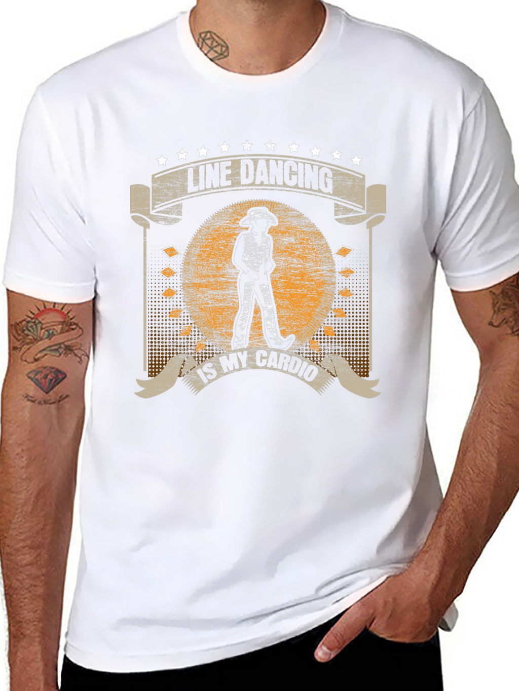 Line Dancing Cardio Graphic Tee