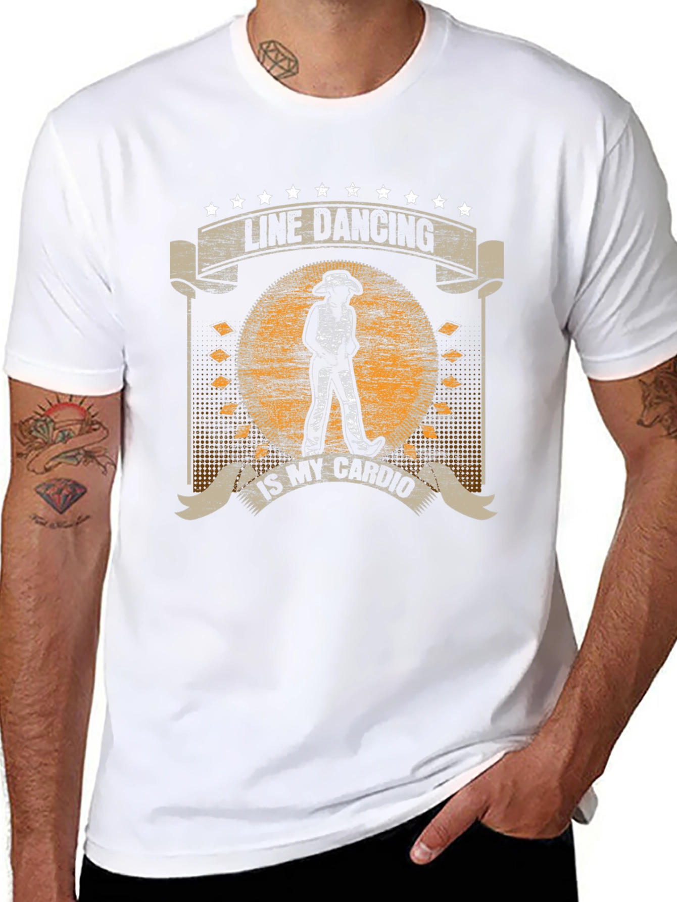 Line Dancing Cardio Graphic Tee