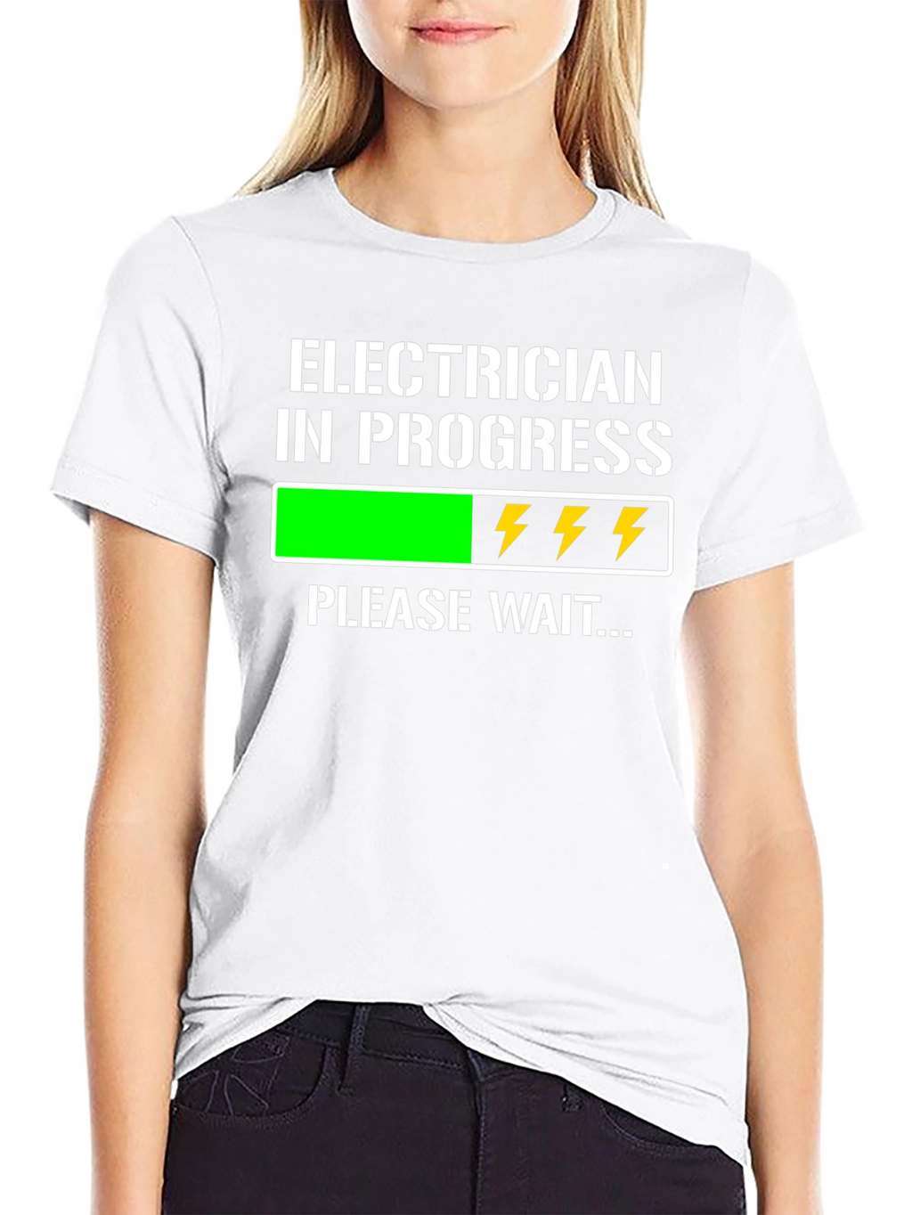 Electrician In Progress Funny T-Shirt