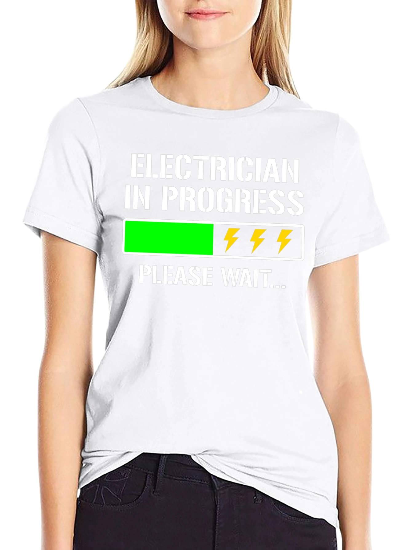 Electrician In Progress Funny T-Shirt