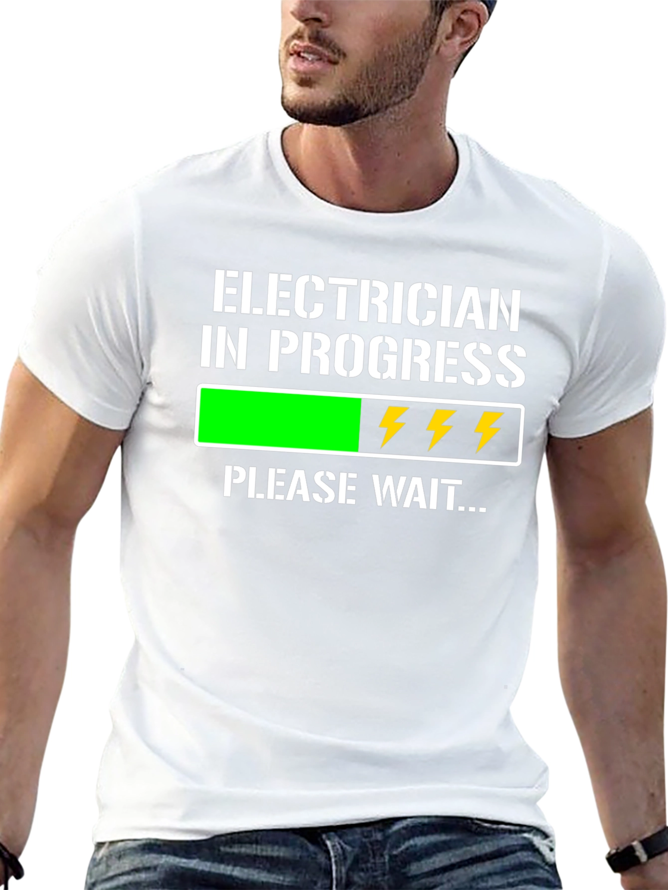 Electrician In Progress Funny T-Shirt