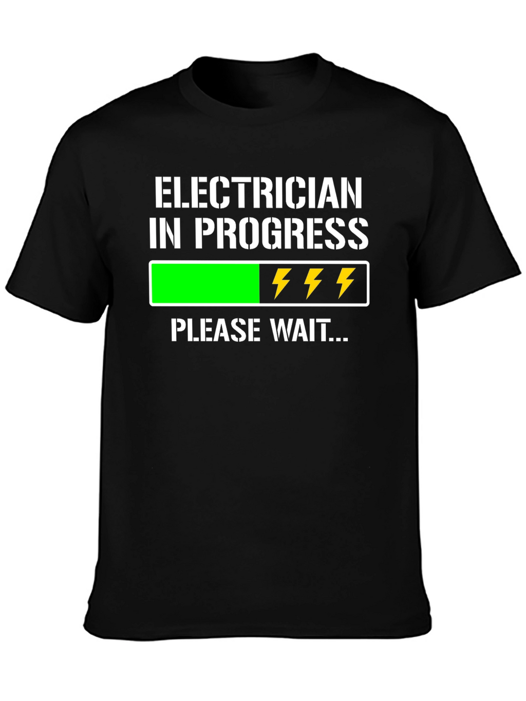 Electrician In Progress Funny T-Shirt