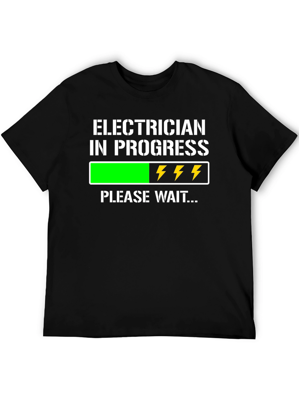 Electrician In Progress Funny T-Shirt
