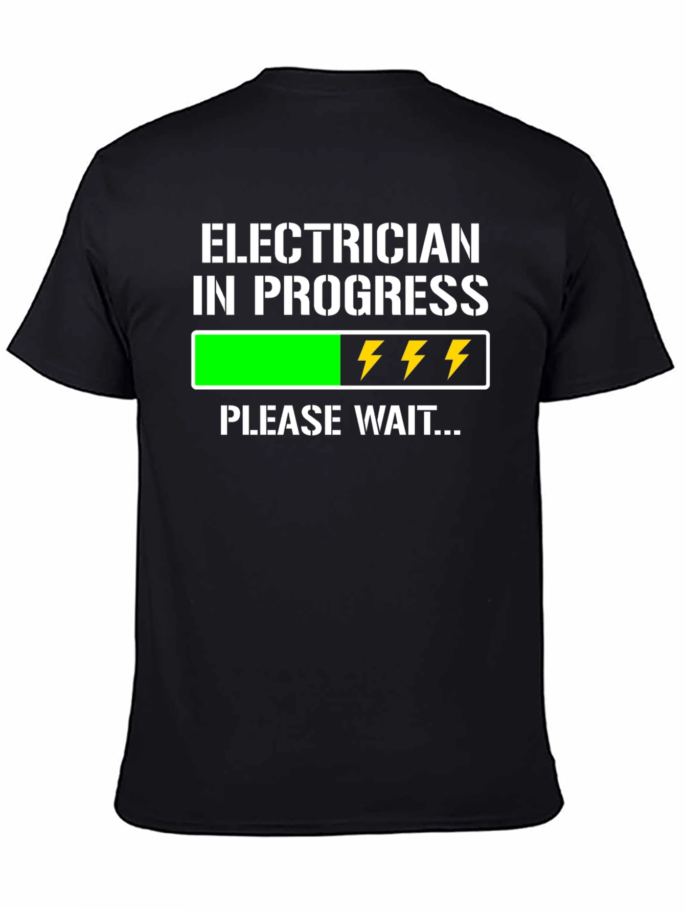 Electrician In Progress Funny T-Shirt