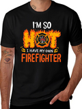 Im So Hot I Have My Own Firefighter T-Shirt